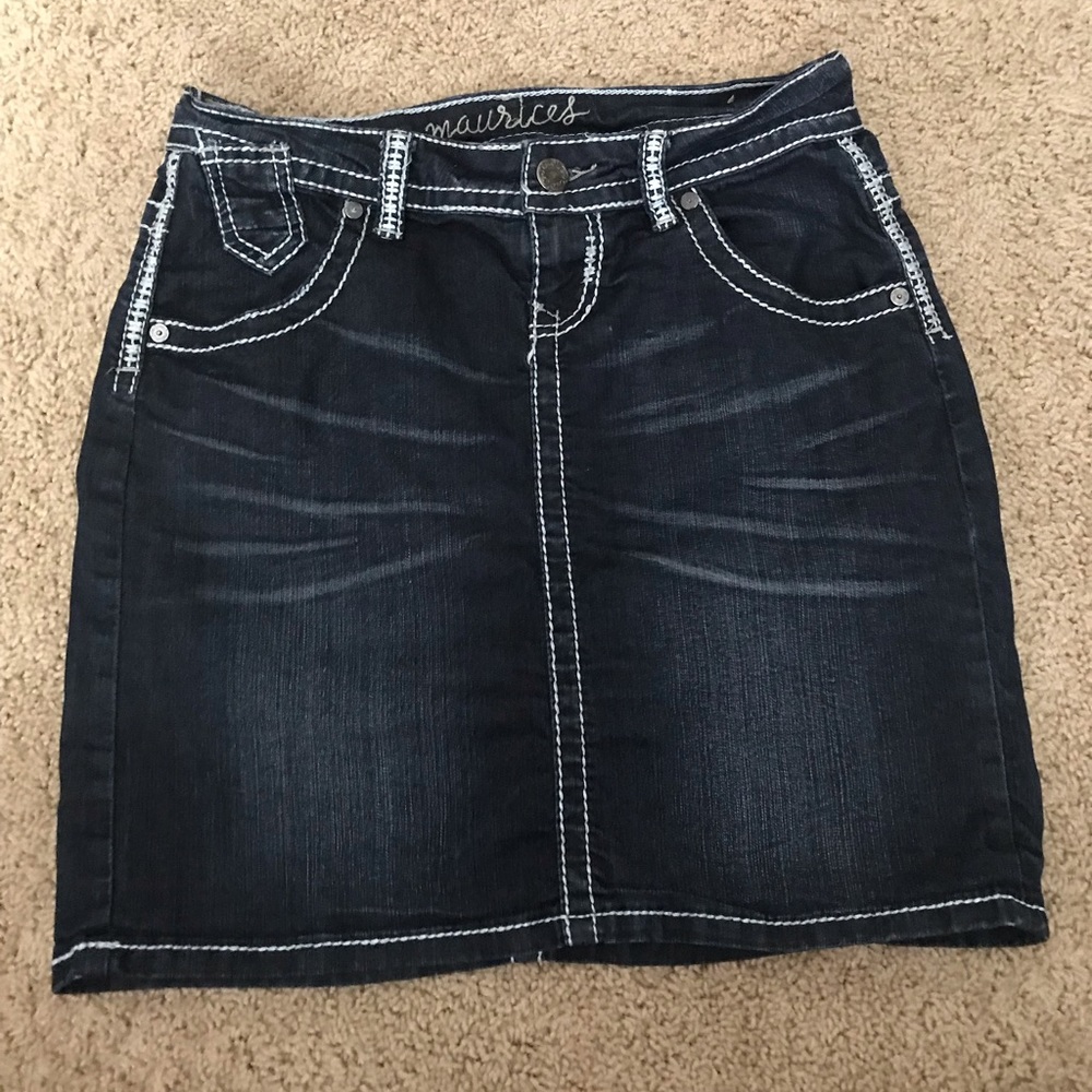 Denim skirt